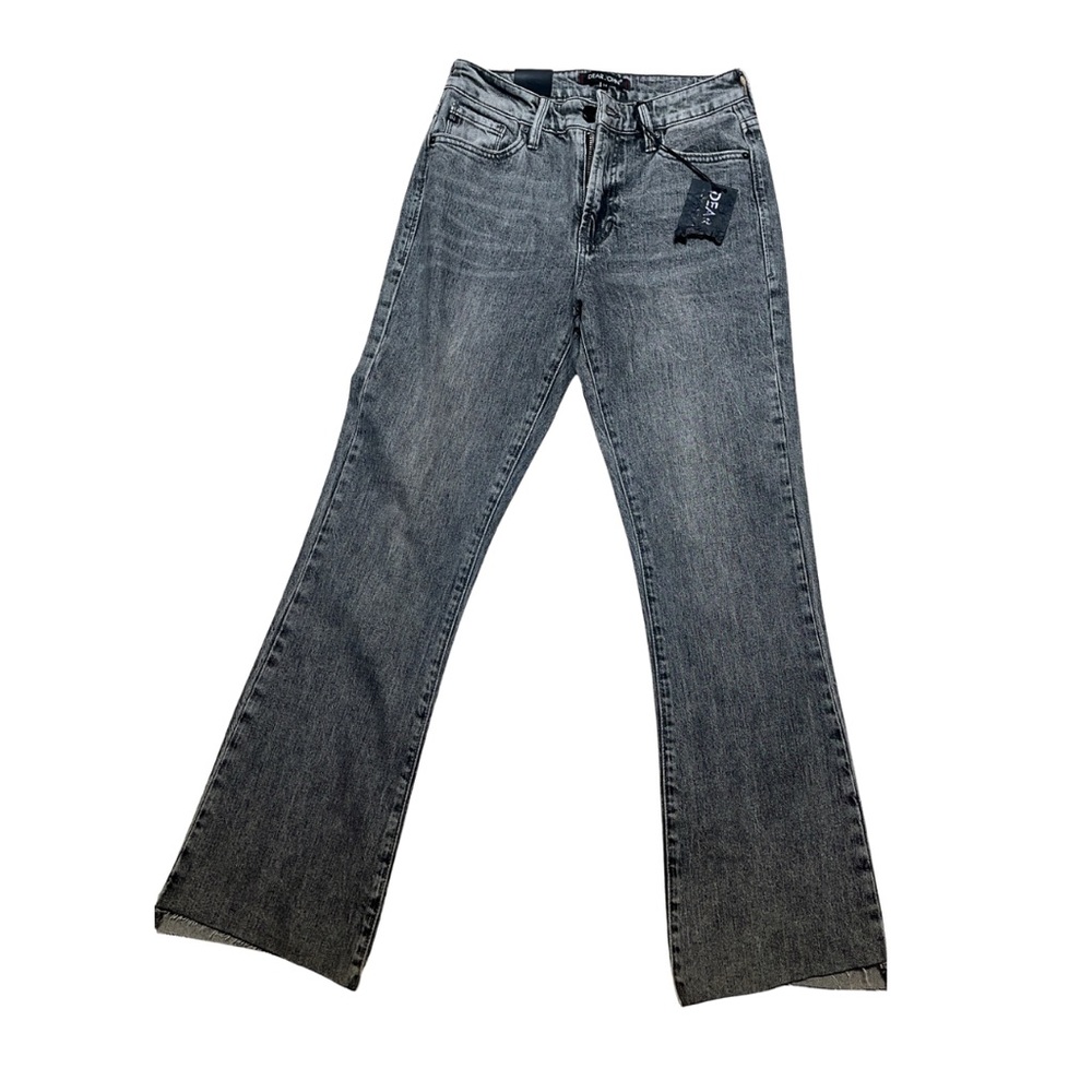 New Dear John Gray Flare Wide Leg Jeans sz 25